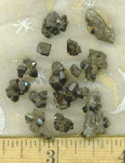 Natural Brookite Crystal Clusters
