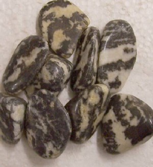 Brown Zebra Stone Tumbled