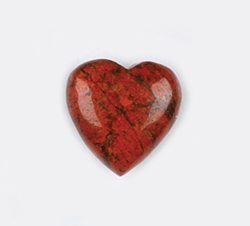 Crimson Cuprite Hearts