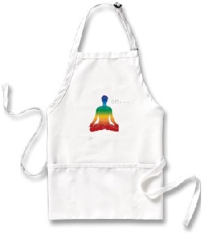 OM Lotus Chakras Apron