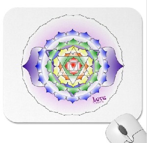 Chakra Mandala Mousepad