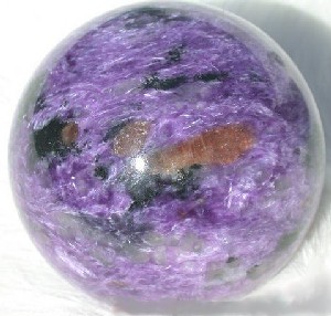 Charoite Spheres