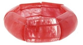 Cherry Quartz Large Section Bracelet 