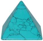 Chinese Turquoise Pyramid 