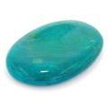 Chrysocolla Howlite Palm Thumb Worry Stone