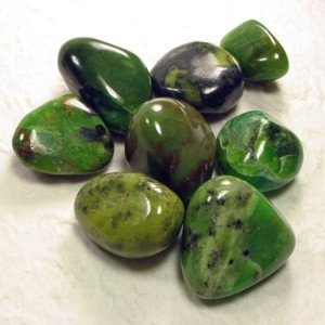 Apple Green Chrysoprase Tumbled