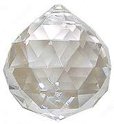 Clear Swarovski Feng Shui Prism Balls