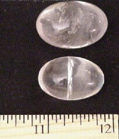 Clear Quartz Crystal Shiva Lingams