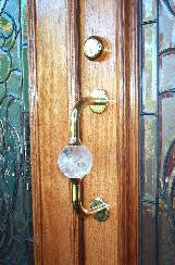 Clear Quartz Crystals Entry Door Systems