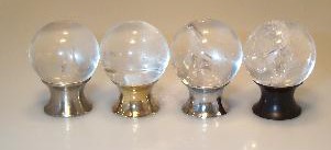 Clear Quartz Crystals Cabinet Knobs 