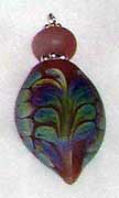  custom blown glass essential oil pendants 