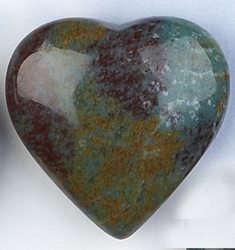 Dragon Blood Jasper Hearts