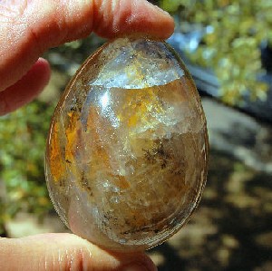 Dendrite Quartz Egg