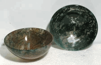 Devotional Bowl Moss Agate