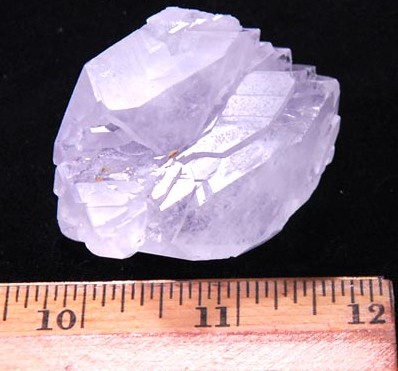 Double Terminated Brazilian Clear Quartz Cluster 