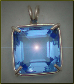 Earth Heart Crystal - Siberian Blue Quartz