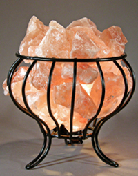 Feng Shui Salt Lamp Basket