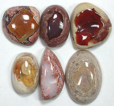 Mexican Fire Opal Cabochons
