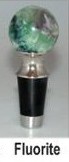 Fluorite Wine Bottle Stoppers