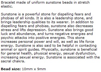 Glittering Red Sunstone