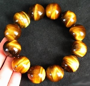 Gold Tiger Eye Bracelet 