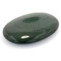 Green Goldstone Palm Thumb Worry Stone