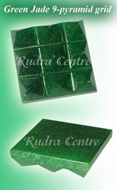 Green Jade 9 Pyramid Grids