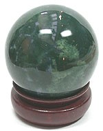 Green Jasper Sphere