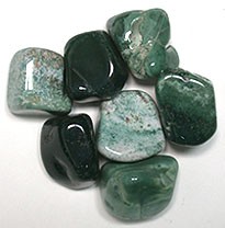 Tumbled Green Jasper