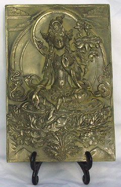 Green Tara Plaque