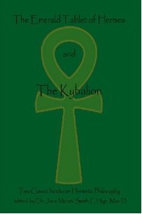 Emerald Tablet Of Hermes & The Kybalion Books