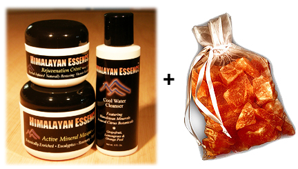 Himalayan Skin Care And Bath Salt Chunks