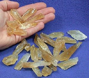 Honey Calcite Wands Natural Pieces
