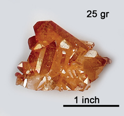 Imperial Gold Quartz Clusters