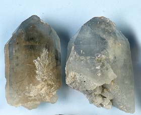 Indicolite Quartz Crystals