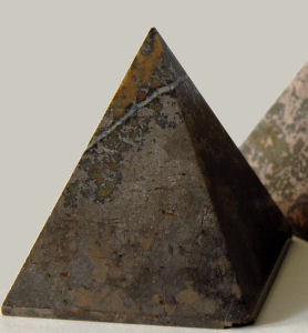 Iron Pyrite Pyramids 