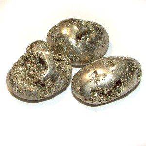 Tumbled Iron Pyrite