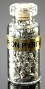 Iron Pyrite Vials