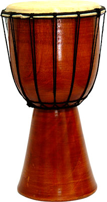 Jimbe Indonesian Carved Drums Instruments
