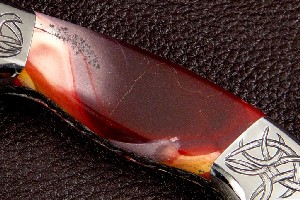 Mookaite Jasper Knife Handle