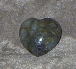 Labradorite Puffy Hearts
