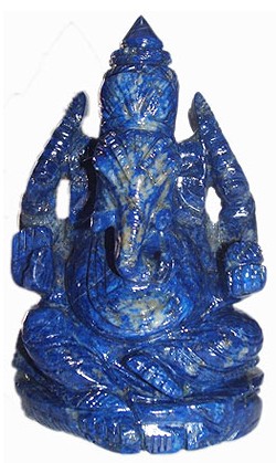 Lapis Lazuli Ganesha