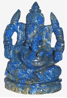 Lapis Lazuli Ganesha