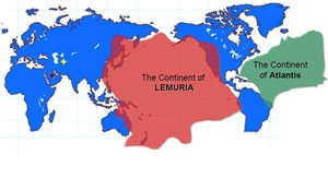 Lemuria Atlantis Maps