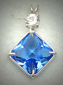 Magician Stone Pendant - Siberian Blue Quartz