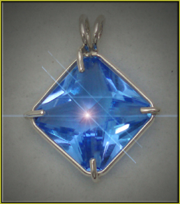 Magician Stone Pendant - Siberian Blue Quartz