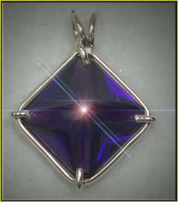 Magician Stone Pendant - Siberian Purple Quartz
