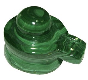 Shivlinga In Malachite