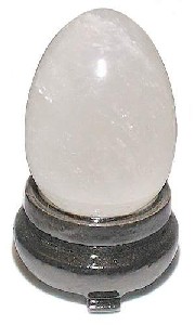 Brazilian Milky Quartz Crystal Egg 