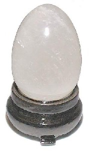 Brazilian Milky Quartz Crystal Egg 
